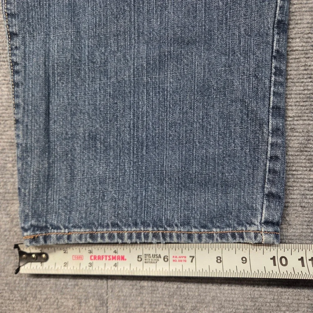 Lucky Brand Dungarees Mens 40x29 Classic Fit Blue Denim Jeans Medium Wash